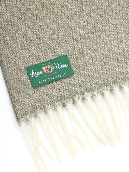 Alan Paine Sciarpa Alan Paine Tackely Cashmere Verde/Grigio Italy