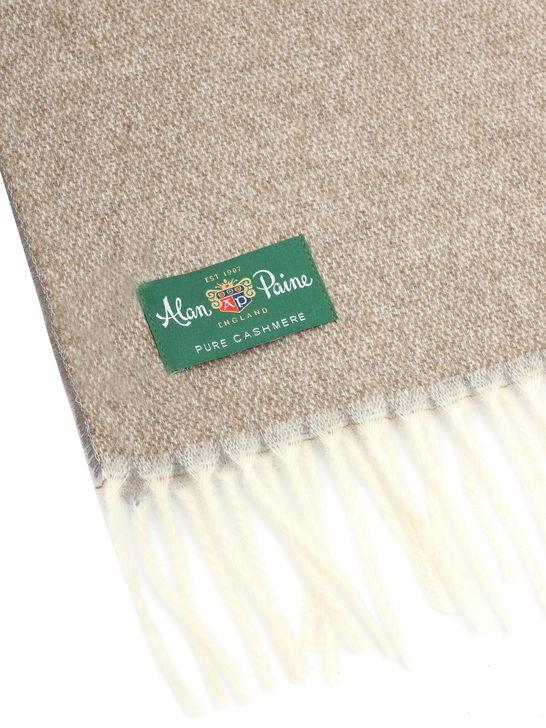 Alan Paine Sciarpa Alan Paine Tackely Cashmere Marrone/Azzurro Italia