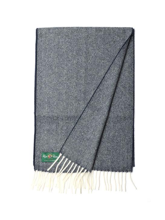 Alan Paine Sciarpa Alan Paine Kinross Cashmere Grigio Vendita