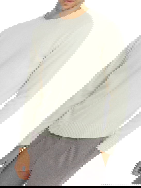 Magazzino Ricambi Maglia Magazzino Ricambi Mouliné Bianco Nuovo