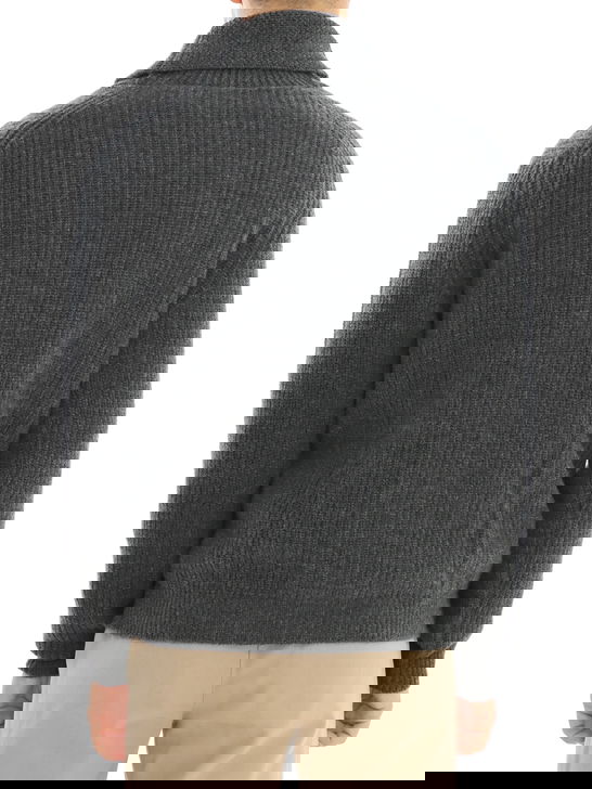 Rakki Cardigan Rakkì Sciallato Grigio Negozi Online