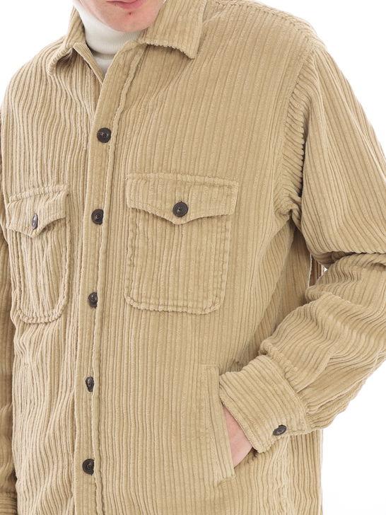 Tintoria Mattei Overshirt Tintoria Mattei Rocciatore Beige Spedizione Gratuita