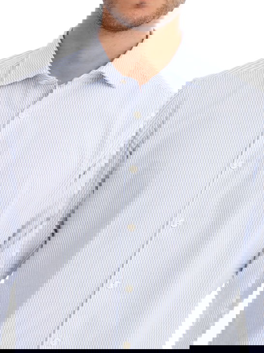 Tintoria Mattei Camicia Tintoria Mattei Oxford Bianco Negozi Online