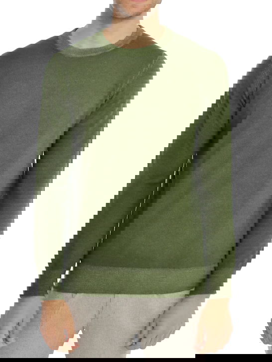 Kangra Maglia Kangra Cashmere Verde Prezzo Ridotto