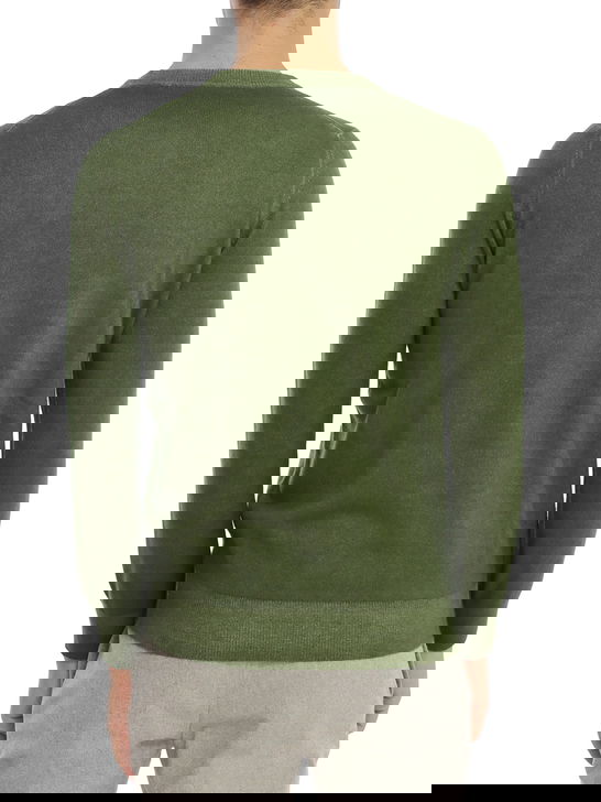 Kangra Maglia Kangra Cashmere Verde Prezzo Ridotto