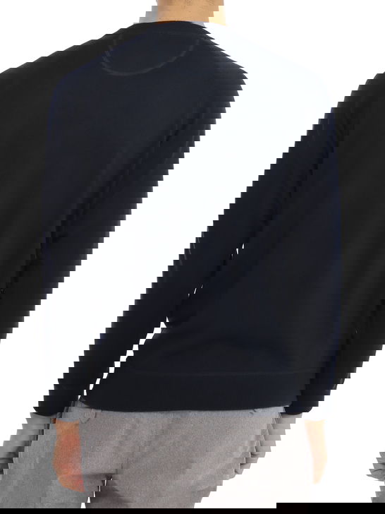 Alan Paine Felpa Alan Paine Raglan Blu Moda