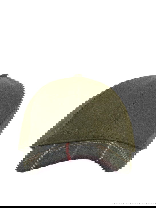 Barbour Cappello Barbour Roker Sports Verde Negozio online di fabbrica