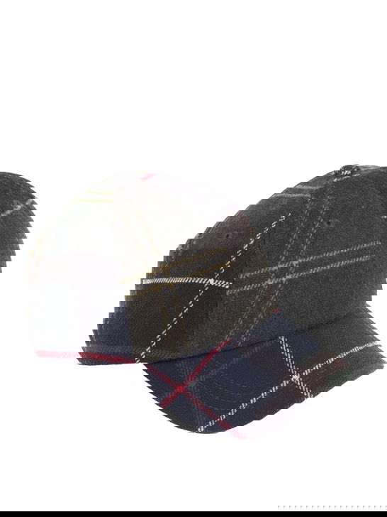 Barbour Cappello Barbour Galingale Tartan Verde Prezzo di fabbrica