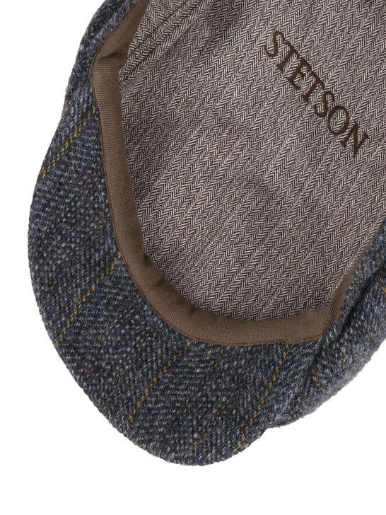 Stetson Coppola Stetson Hatteras Herringbone Stripe Blu Offerta migliore