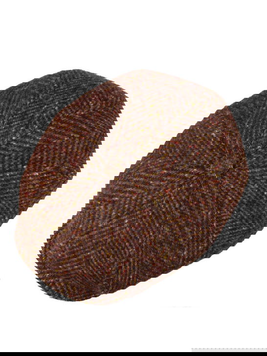 Stetson Coppola Stetson Hatteras Herringbone Arancio Online Outlet