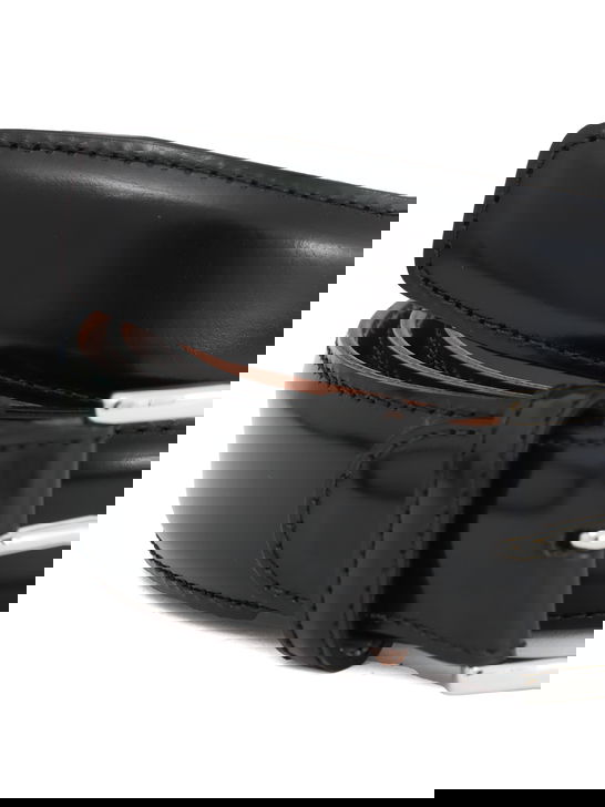 Berwick 1707 Cintura Berwick 1707 Pelle Antik Nero Super Saving Price