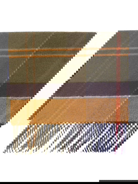 Barbour Sciarpa Barbour Inverness Tartan Verde Promozione temporanea