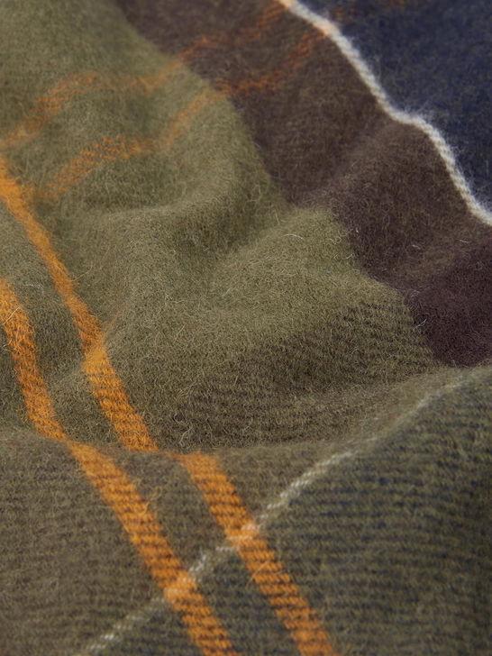 Barbour Sciarpa Barbour Inverness Tartan Verde Promozione temporanea