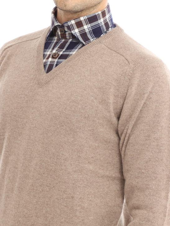 Alan Paine Maglia Alan Paine Kilsyth Beige In vendita