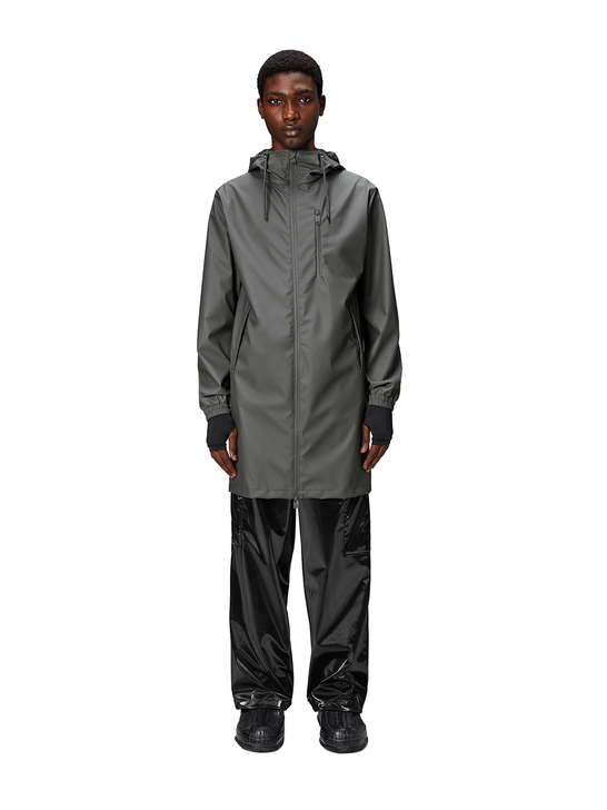 Rains Impermeabile Rains Long Storm Breaker Grigio Sconti questo mese