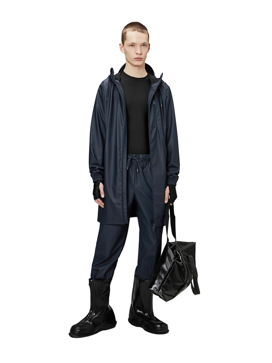 Rains Impermeabile Rains Long Storm Breaker Blu 2025