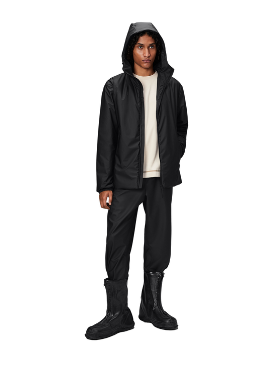 Rains Giubbino Rains Lohja Insulated Jacket Nero Soddisfazione Garantita