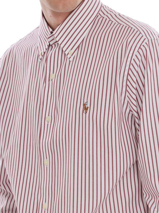 Polo Ralph Lauren Camicia Polo Ralph Lauren Pinpoint Rosso Economico