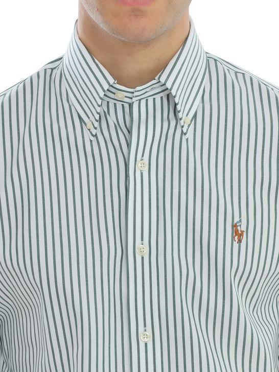 Polo Ralph Lauren Camicia Polo Ralph Lauren Pinpoint Verde Online
