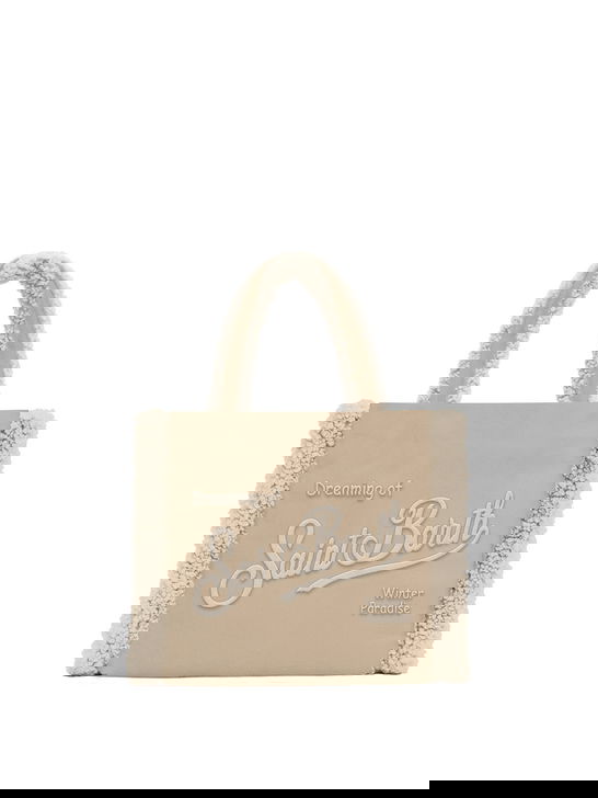 Mc2 Saint Barth Borsetta MC2 Saint Barth Soft Bag Beige Enormi risparmi