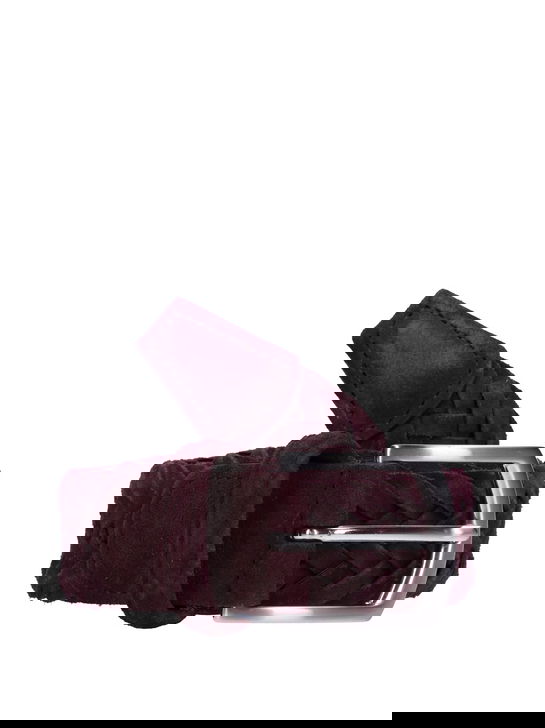 Anderson's Cintura Anderson's Suede Bordeaux Fino al 65% di sconto