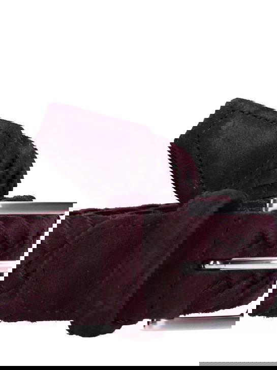 Anderson's Cintura Anderson's Suede Bordeaux Fino al 65% di sconto