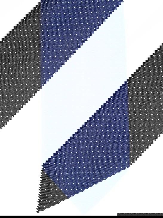 Holliday u0026 Brown Cravatta Holliday & Brown Stampata Blu Solo un giorno rimasto