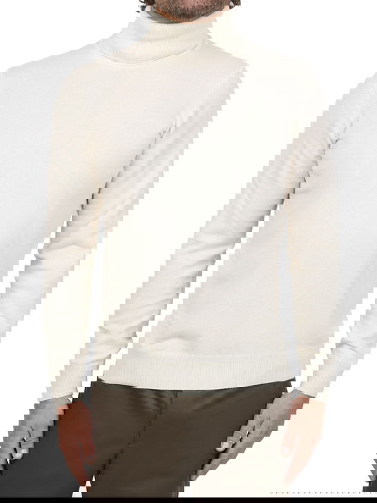 Kangra Maglia Kangra Cashmere Bianco Pezzi Unici