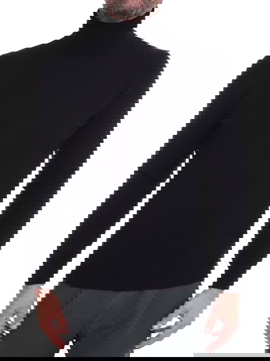 Kangra Maglia Kangra Cashmere Nero Qualità Garantita