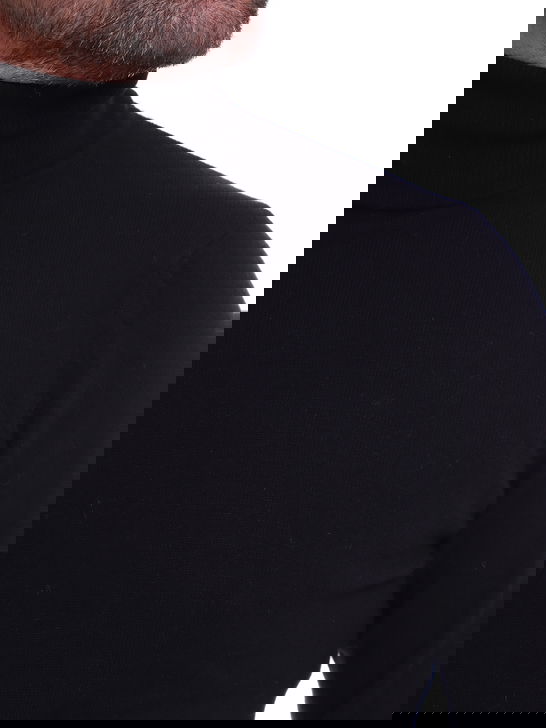 Kangra Maglia Kangra Cashmere Nero Qualità Garantita