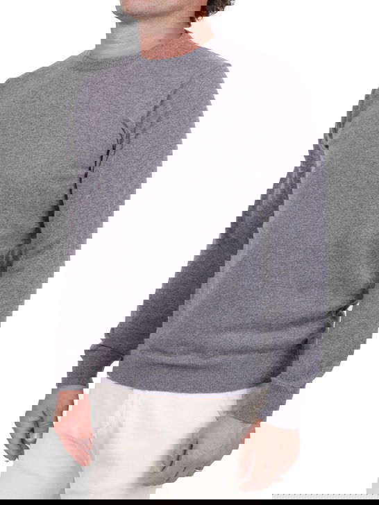 Kangra Maglia Kangra Cashmere Grigio Promozione Limitata