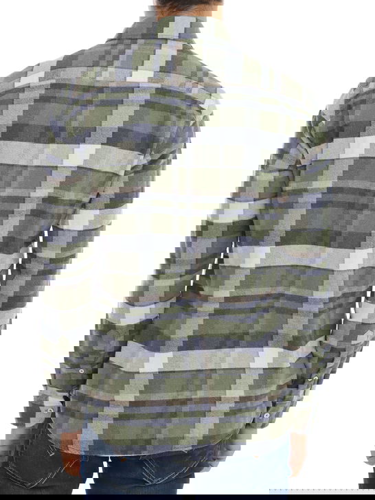Bastoncino Camicia Bastoncino Check Verde Shopping online