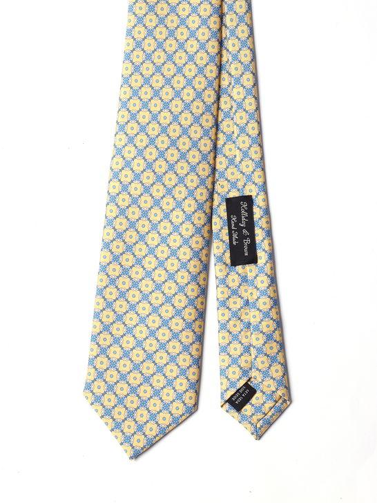 Holliday u0026 Brown Cravatta Holliday & Brown Twill Giallo Offerta Pasqua
