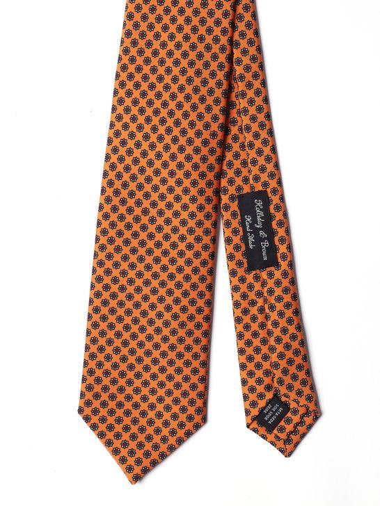 Holliday u0026 Brown Cravatta Holliday & Brown Twill Arancione Offerta migliore