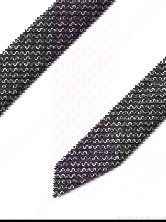 Holliday u0026 Brown Cravatta Holliday & Brown Jacquard Blu Prezzo basso