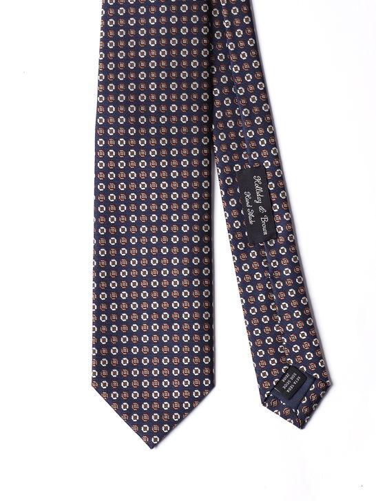 Holliday u0026 Brown Cravatta Holliday & Brown Jacquard Blu Prezzo basso