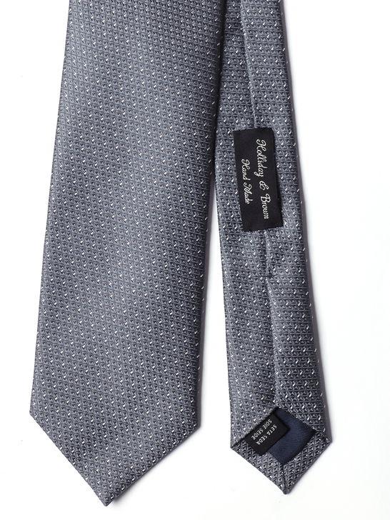 Holliday u0026 Brown Cravatta Holliday & Brown Jacquard Grigio Promozione temporanea