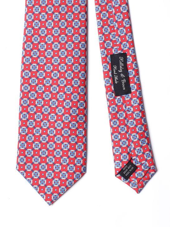 Holliday u0026 Brown Cravatta Holliday & Brown Twill Rosso Fino al 50% di sconto
