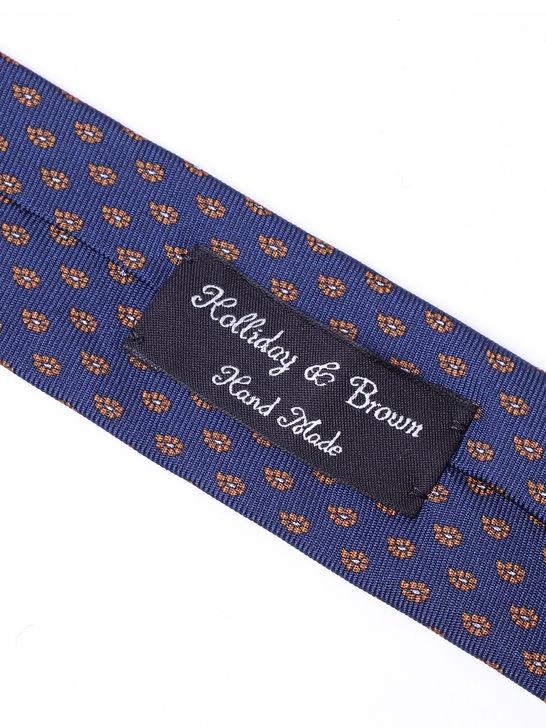 Holliday u0026 Brown Cravatta Holliday & Brown Twill Blu Enormi sconti