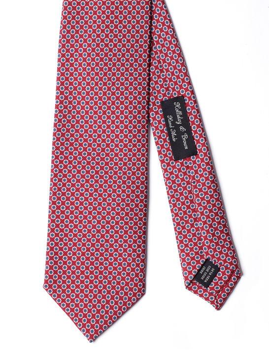 Holliday u0026 Brown Cravatta Holliday & Brown Twill Rosso Officina