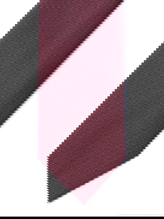 Holliday u0026 Brown Cravatta Holliday & Brown Jacquard Bordeaux Sconti questo mese