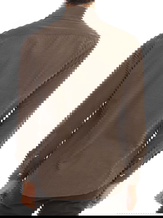 Bastoncino Camicia Bastoncino Velluto Marrone 2025