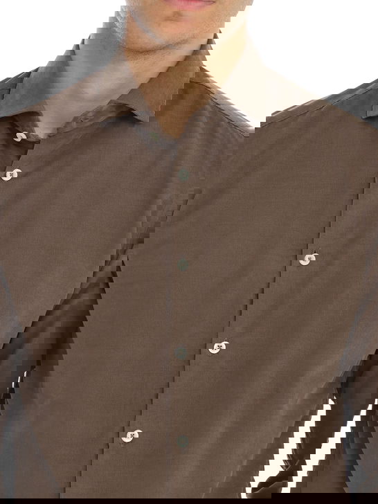 Bastoncino Camicia Bastoncino Velluto Marrone 2025