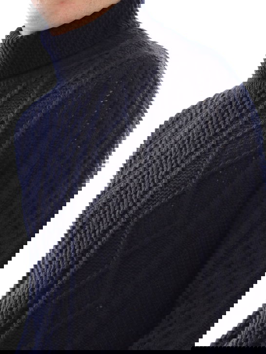 Rakki Maglia Rakkì Aran Blu Qualità