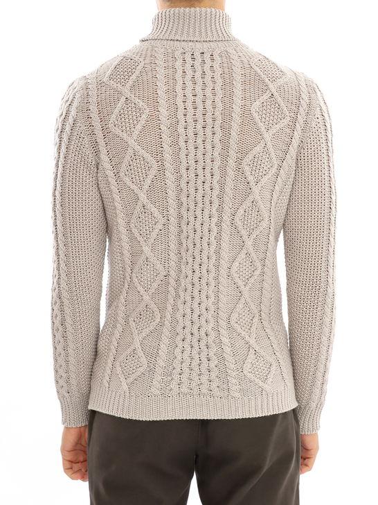 Rakki Maglia Rakkì Aran Grigio Vendita