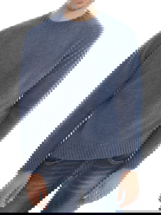 Filippo De Laurentiis Maglia Filippo De Laurentiis Alpaca Blu Nuova
