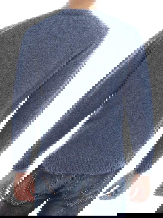 Filippo De Laurentiis Maglia Filippo De Laurentiis Alpaca Blu Nuova
