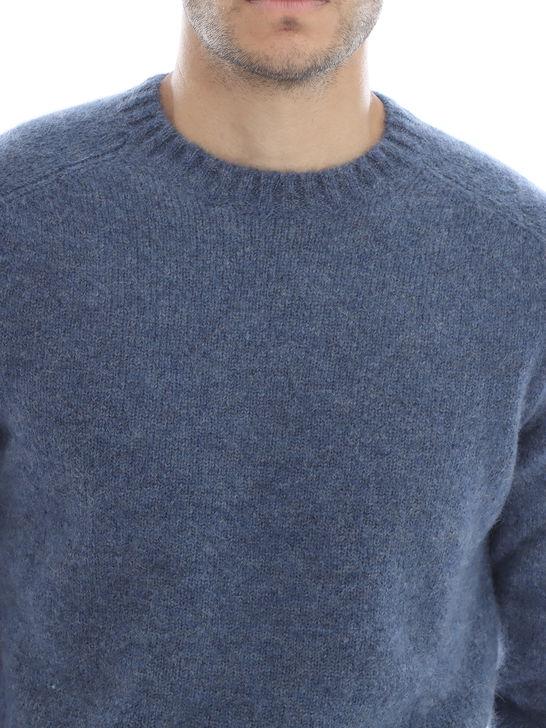 Filippo De Laurentiis Maglia Filippo De Laurentiis Alpaca Blu Nuova