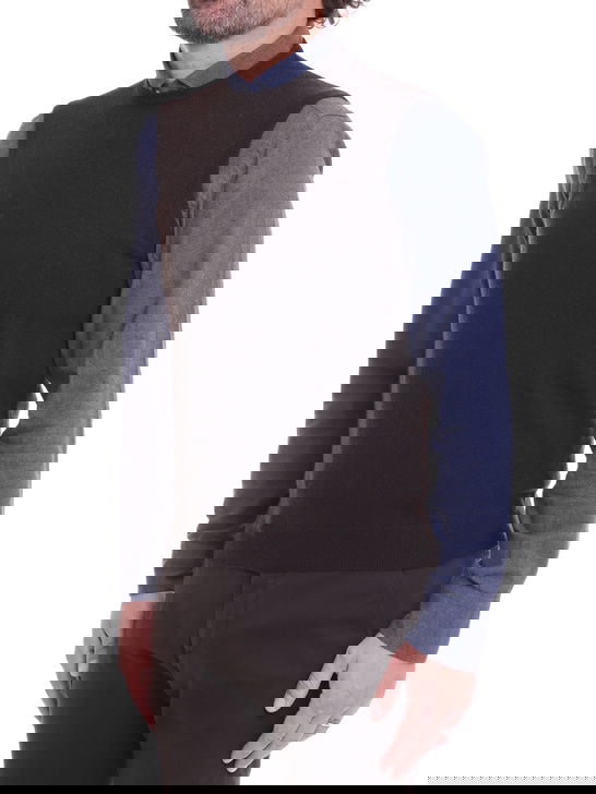 Filippo De Laurentiis Gilet Filippo De Laurentiis Marrone Flash Sale