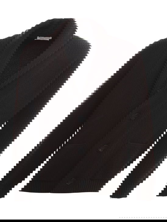 Filippo De Laurentiis Cardigan Filippo De Laurenttis Sciallato Marrone Offerta San Valentino